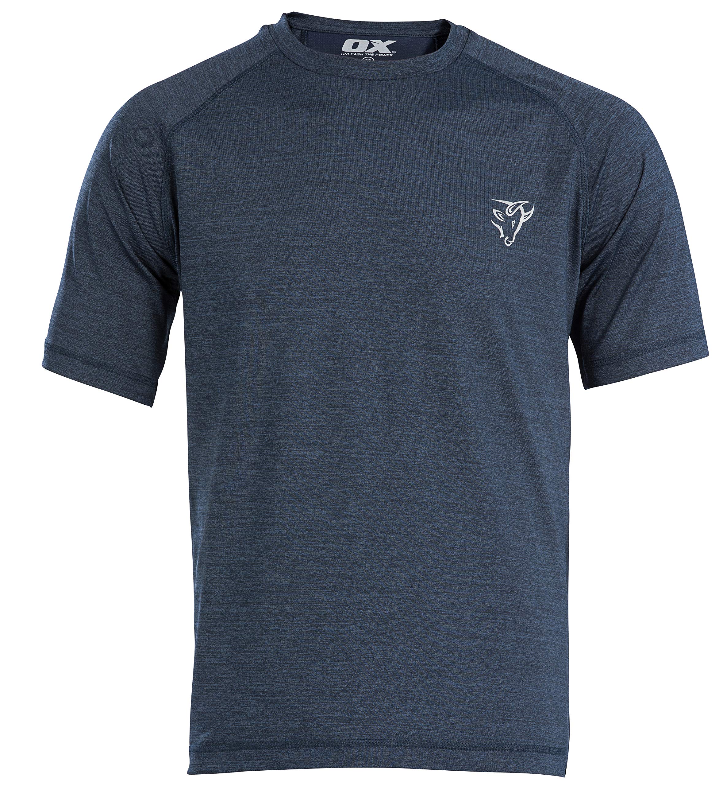 OX Tech Crew T-Shirt Navy - S