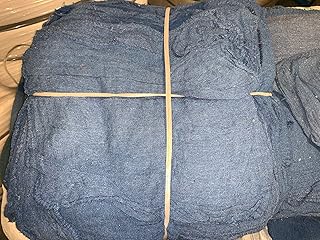 500 Blue Shop Towels / Mechanics Rags / Shop Rag / Oil Change Rag Grade B