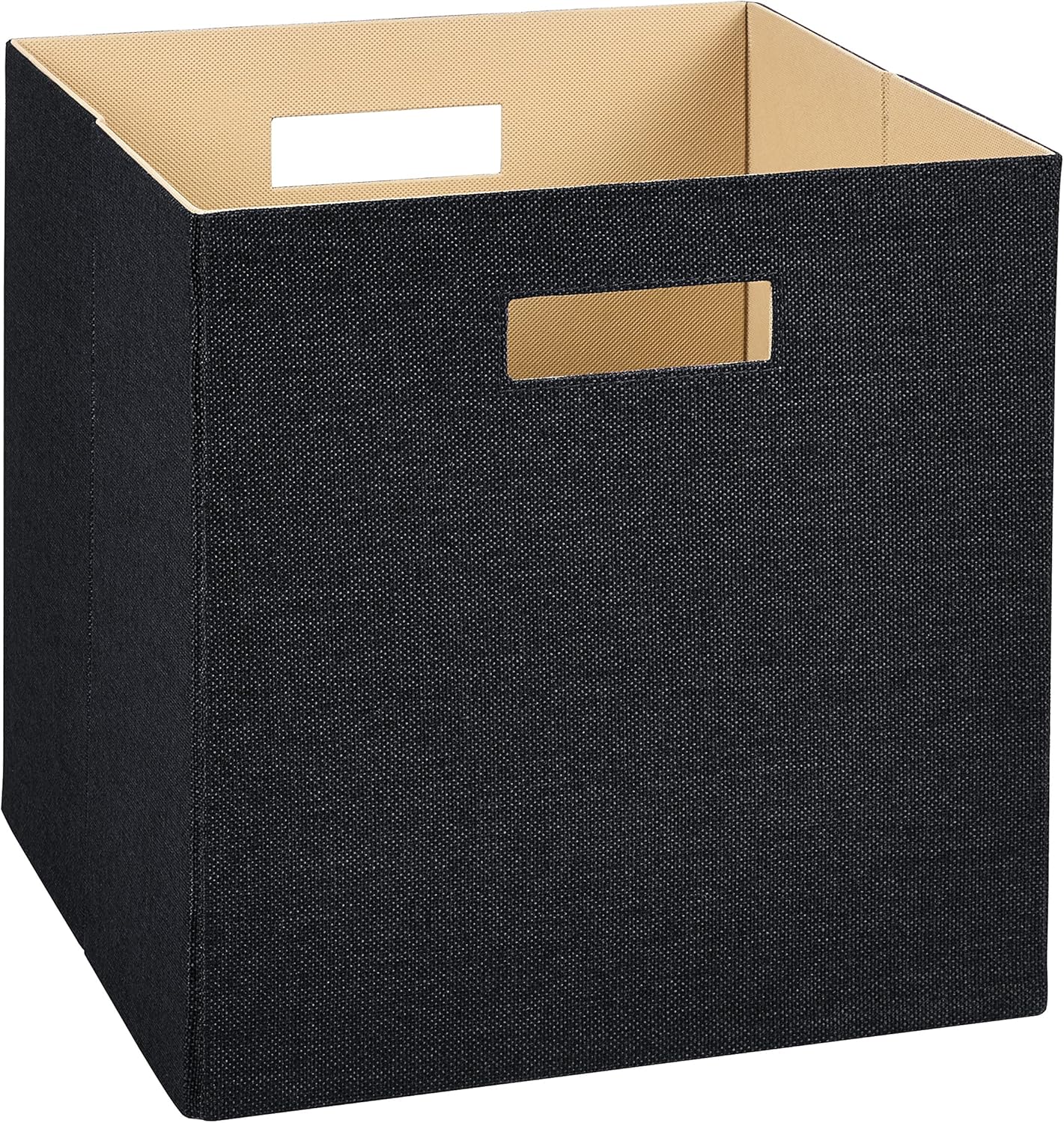 ClosetMaid Decorative Fabric Storage Bin, Black