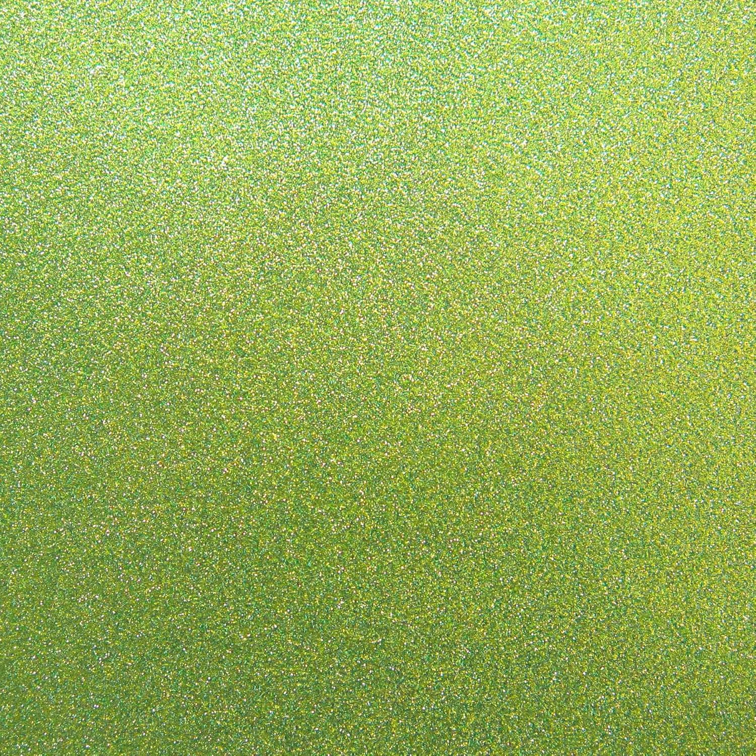 Best Creation Inc. Best Creation 12-Inch by 12-Inch Glitter Cardstock, Olive Green