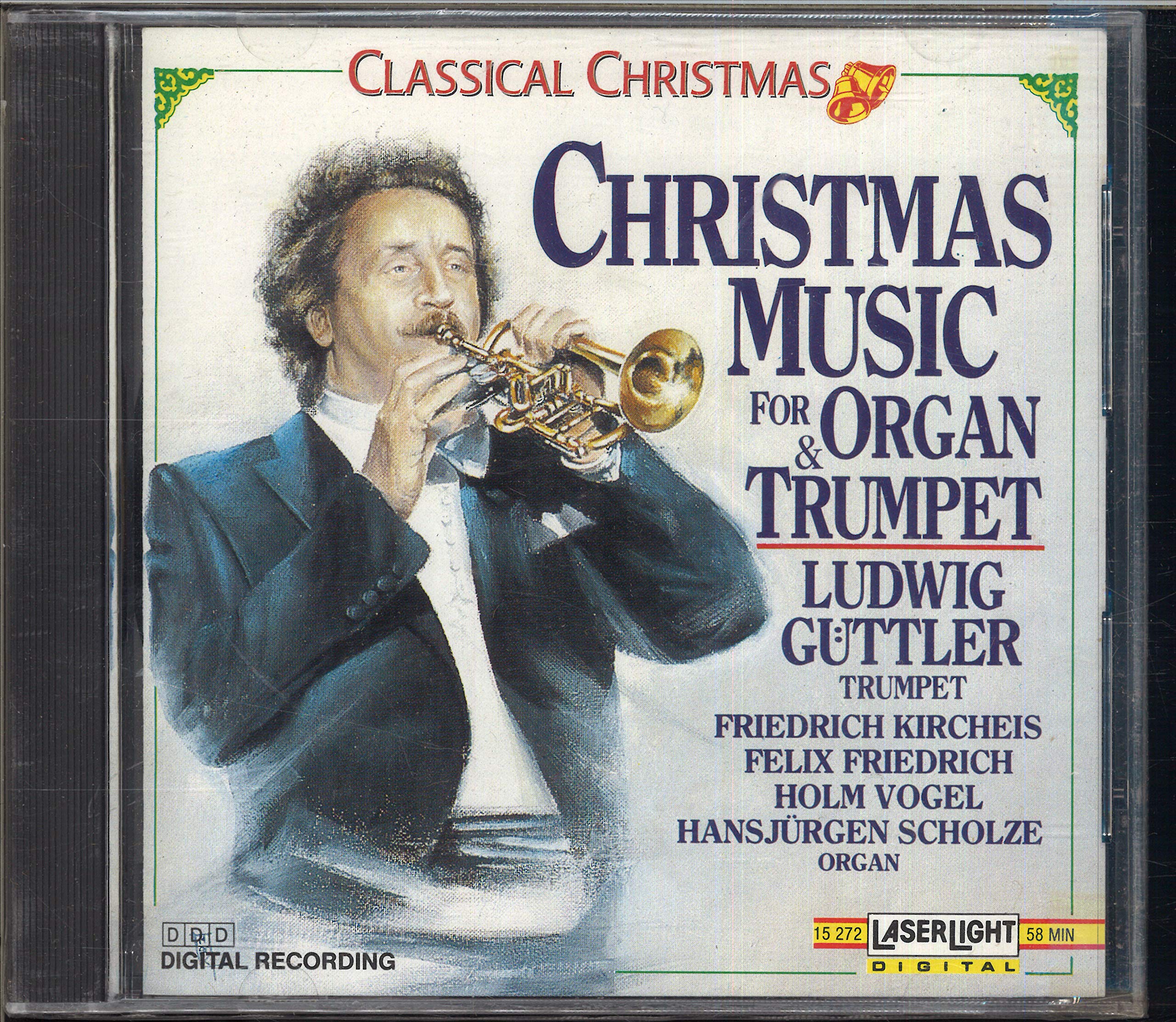 Classical Christmas Music for Trumpet & Organ [Audio CD] Ludwig Guttler