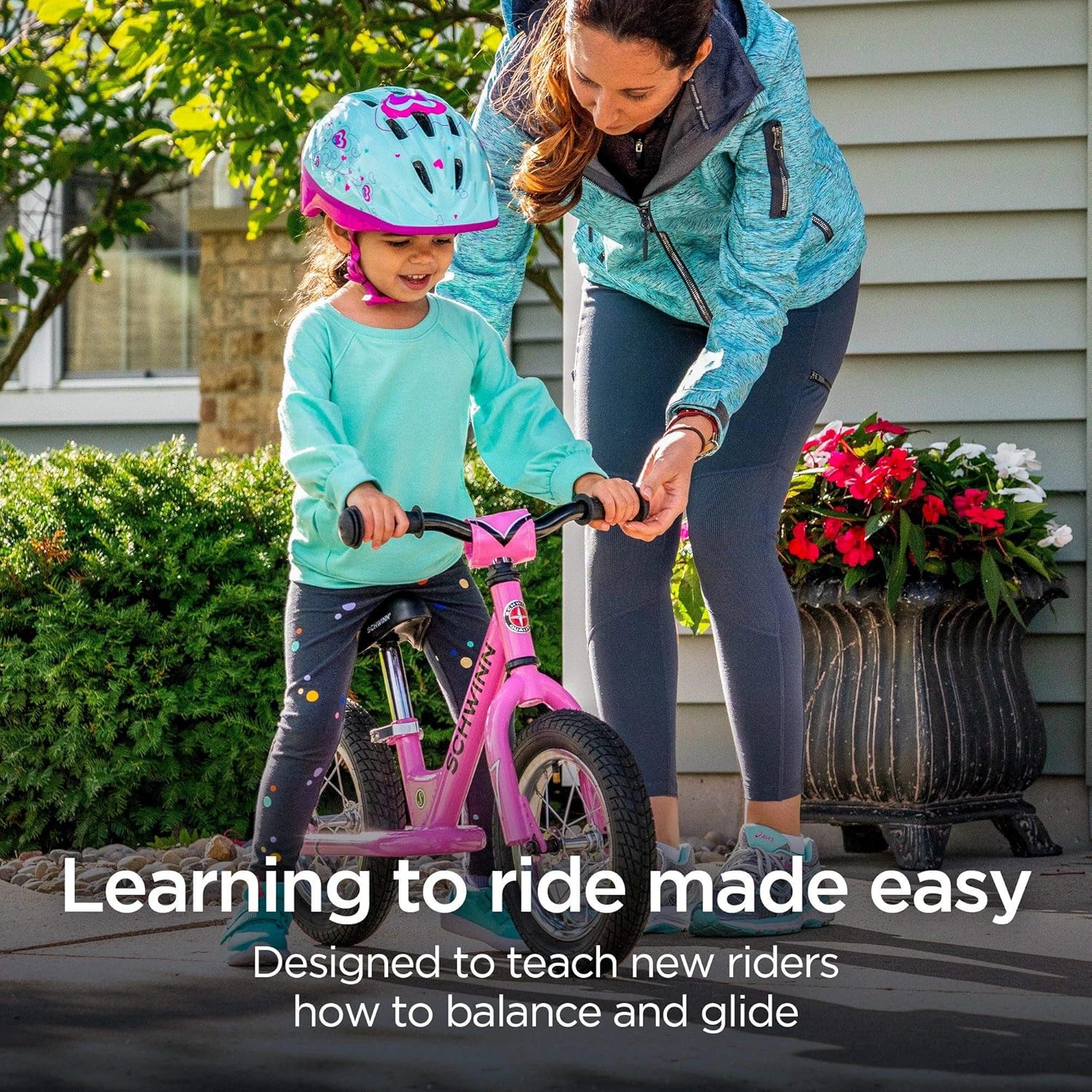 Schwinn Toddler Balance Bike, 12-Inch Wheels, Beginner Rider Training, Blue : Everything Else