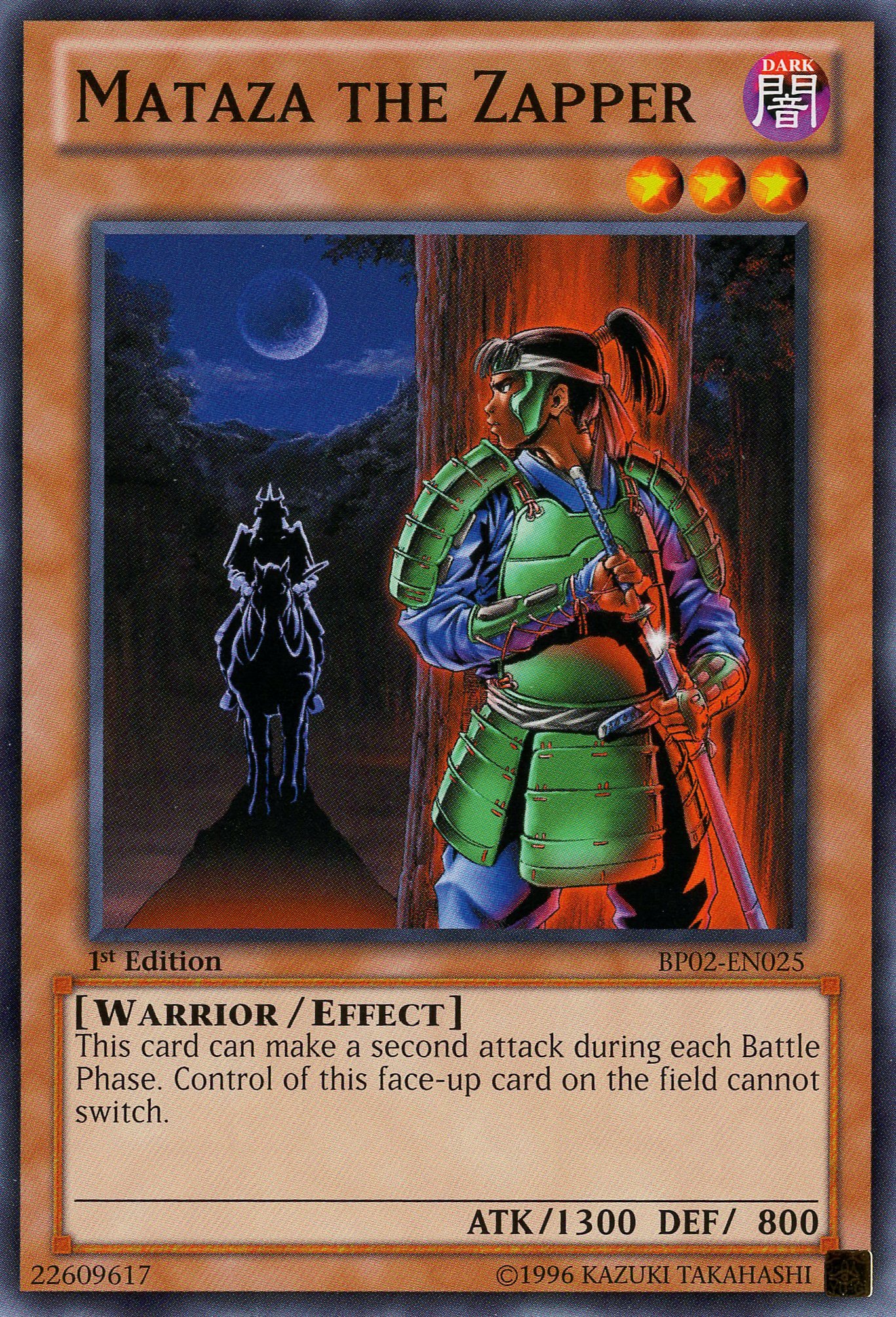 Amazon.com: YU-GI-OH! - Mataza The Zapper (BP02-EN025) - Battle