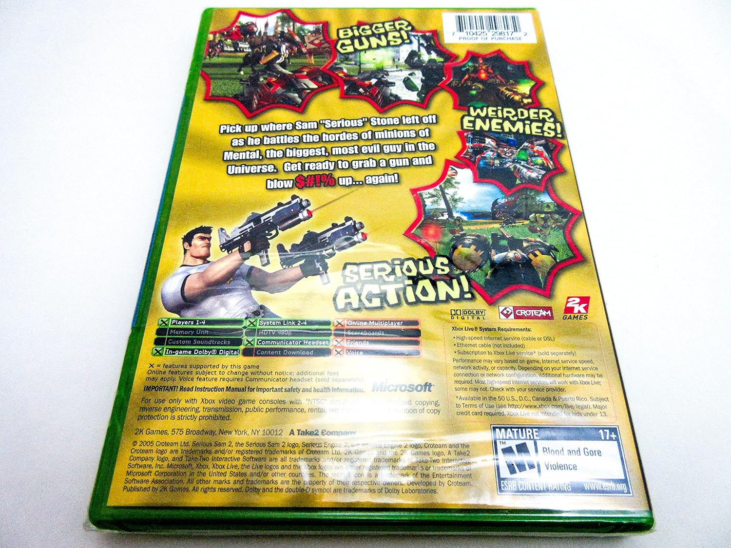 Serious Sam 2 - Xbox (Renewed)