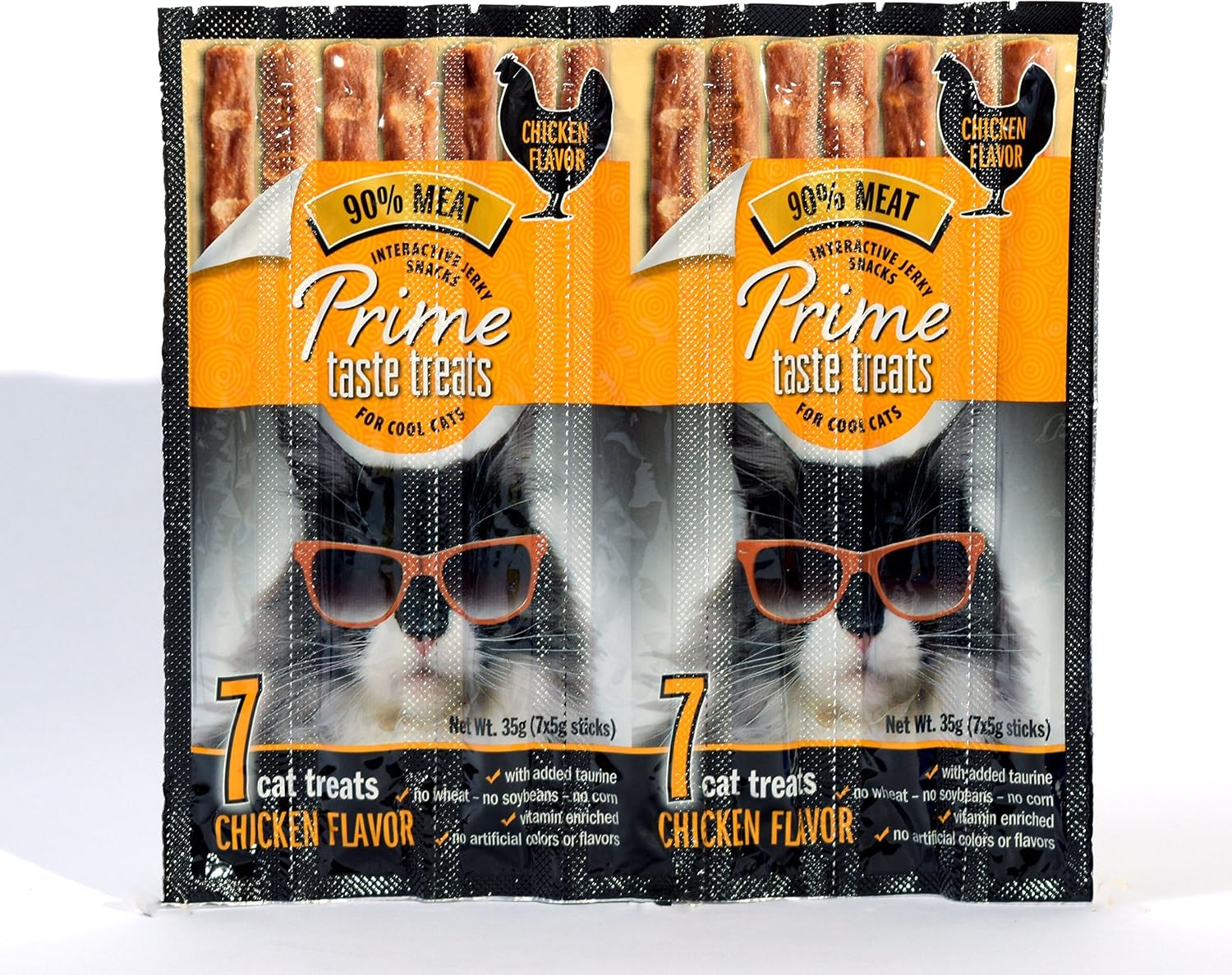 Prime Taste Treats Chicken Jerky Treat For Cats, 35G