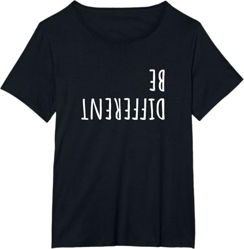 Miniatura 8 de Camiseta para mujer Ser Diferentes Divertidas Sarcastic Backwards Slogan Adolescentes Girls