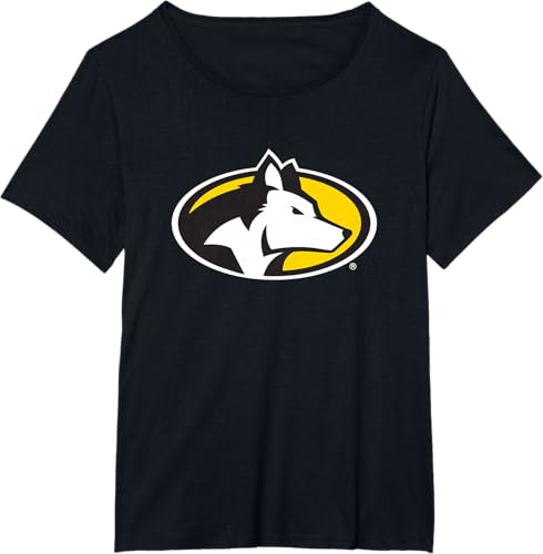 Miniatura 8 de Camiseta con licencia oficial de Michigan Tech Huskies Icon, Negro - Negro,Jaspeado Oscuro,Gris Jaspeado