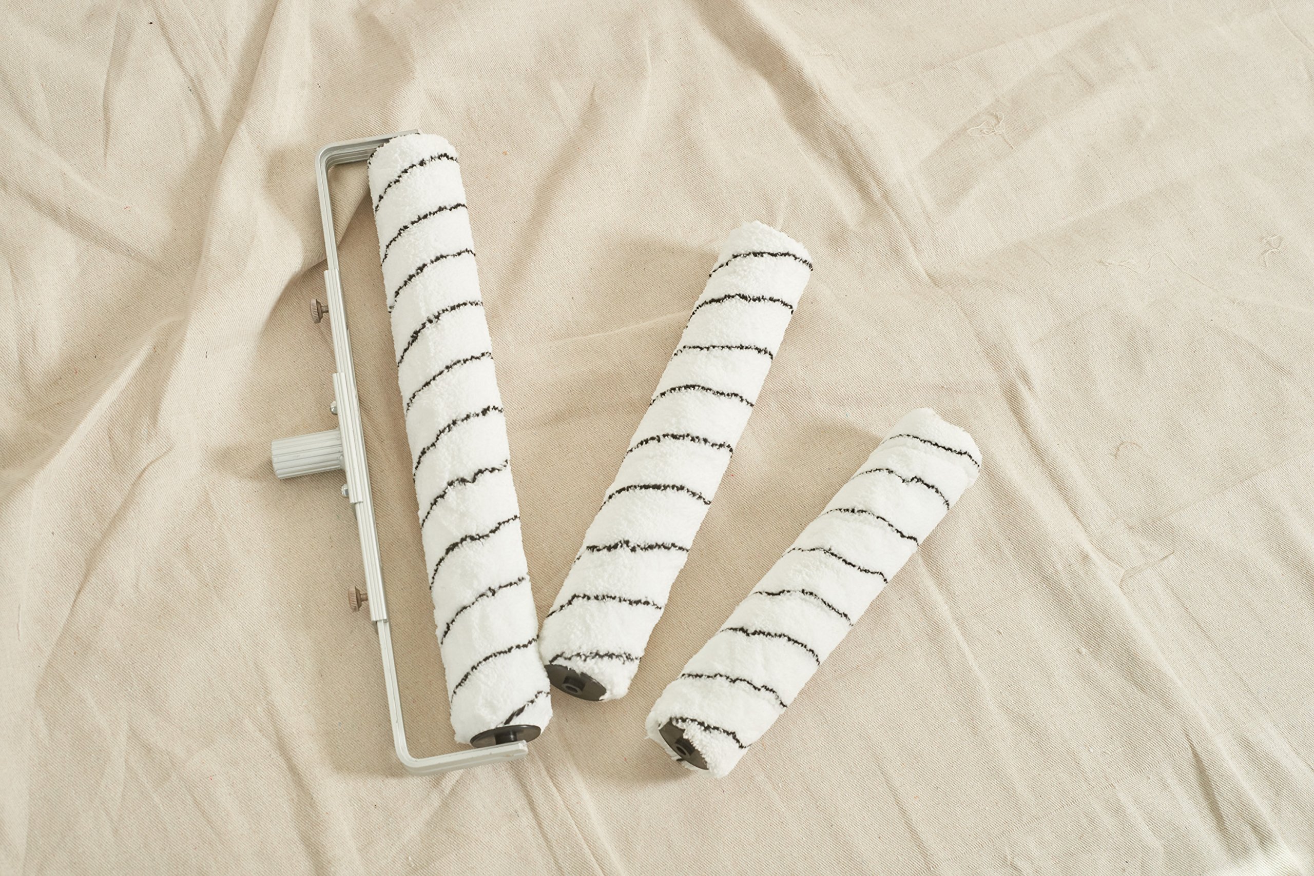Coral Outils de 42700 Endurance Rouleau à peinture Cadre avec un motif Heavy Duty réglable double bras de 12 à 45,7 cm – Gris