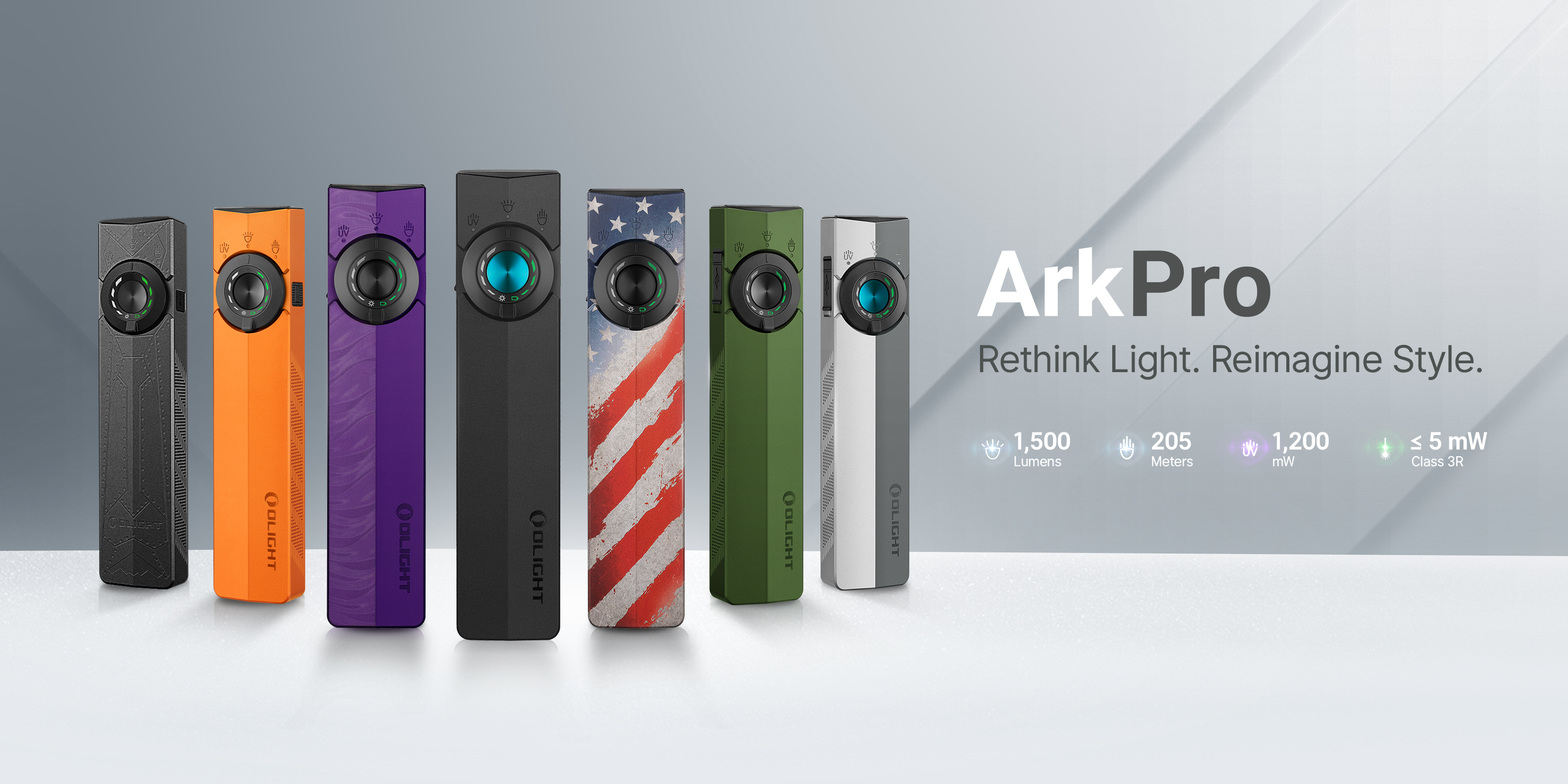 Olight ARK PRO　他 LEDランタン30000MAH 2点ほぼ未使用 OLIGHT ArkPro EDC Flat Flashlight Rechargeable with Green Beam, UV