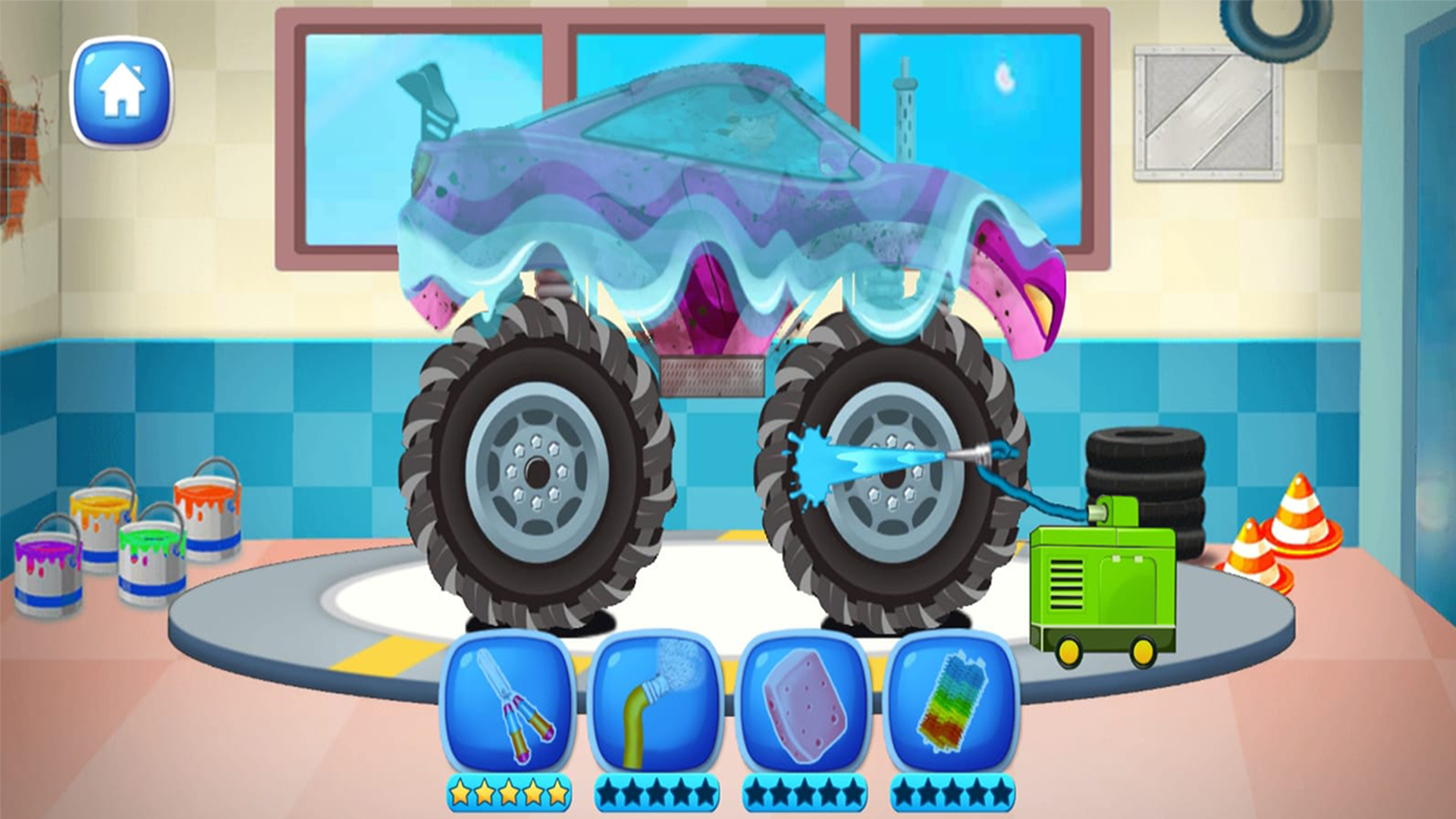 Dynamic Car Wash By Chuchu Games Artwork for Your Screen Dynamic Car Wash By Chuchu Games Artwork for Your Screen