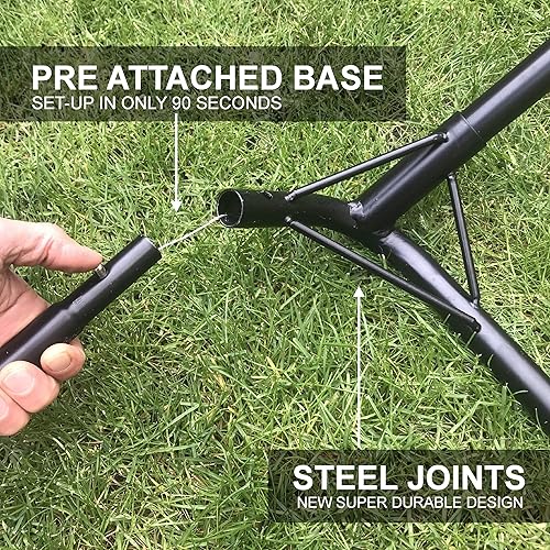 Miniatura 4 de QUICKPLAY Spot Target - Rebotador de fútbol  3 tamaños  Perfecto para entrenamiento de fútbol en equipo o solitario