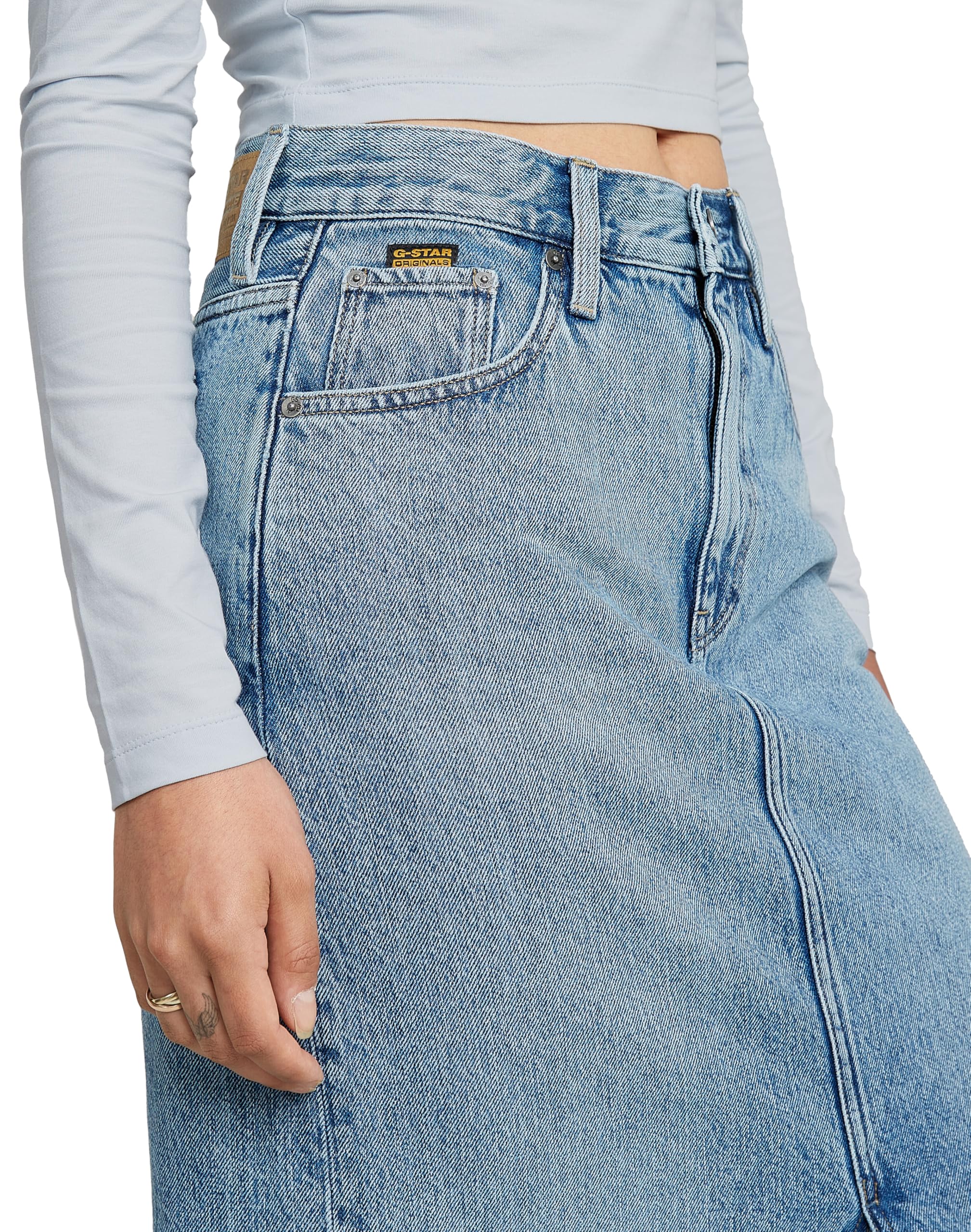 G-Star Damen Viktoria Long Skirt Skirt (1er Pack)