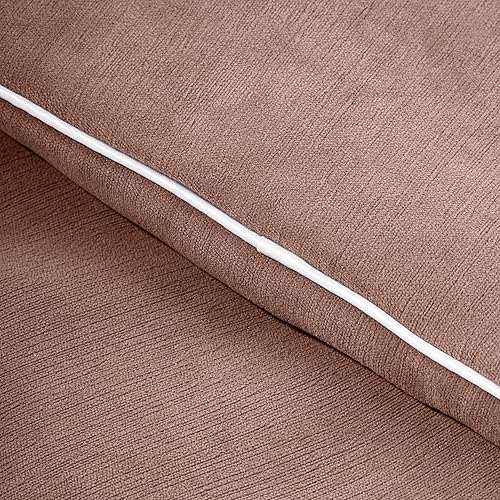 Miniatura 5 de ZenRest Almohada de terapia calientefría de trigo sarraceno, calentador de cuello, almohadilla térmica para microondas, envoltura corporal (moca)