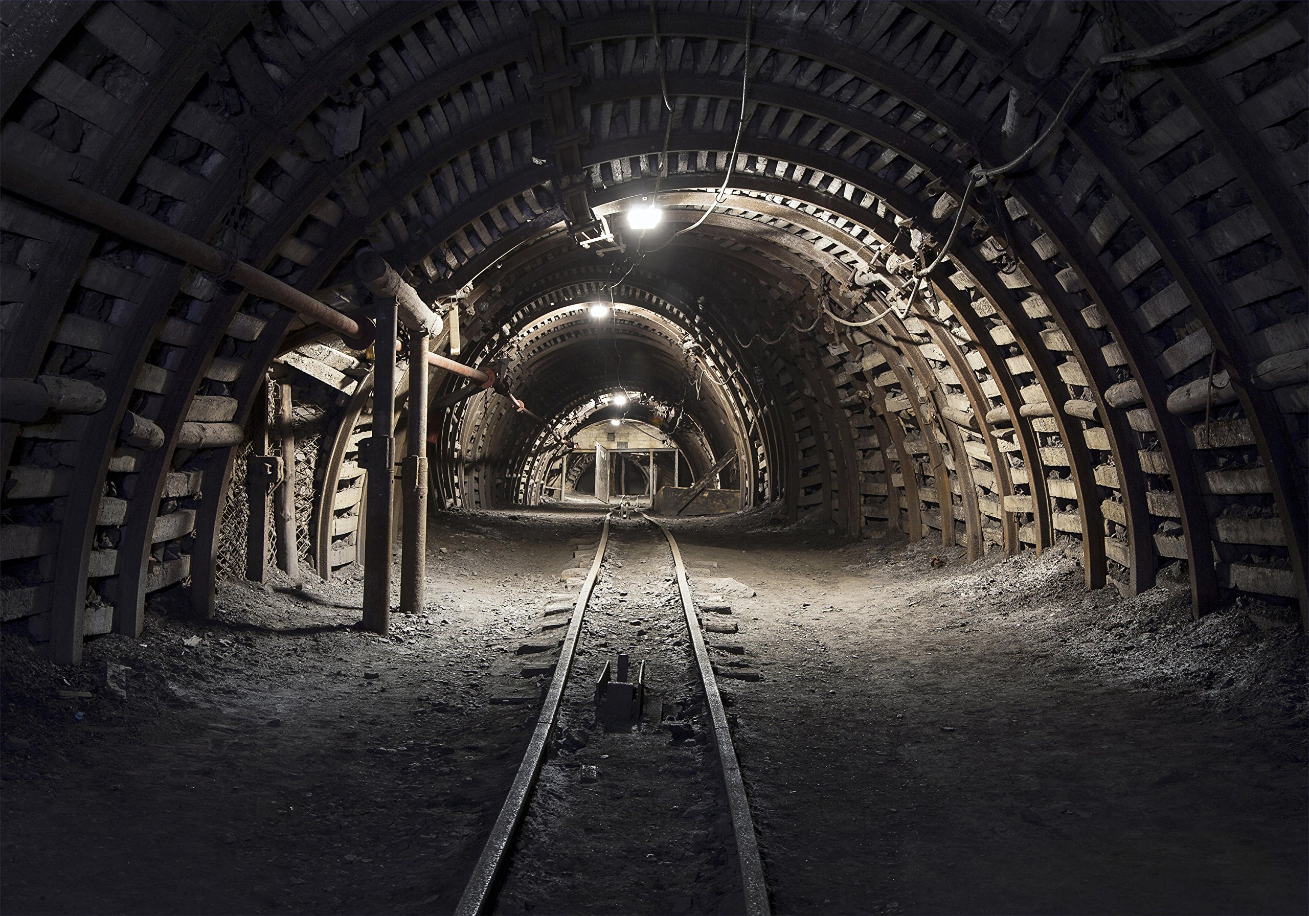 Wandmotiv24 Photo Murale Mine De Charbon L 300 X 210 Cm - 6 Pièces