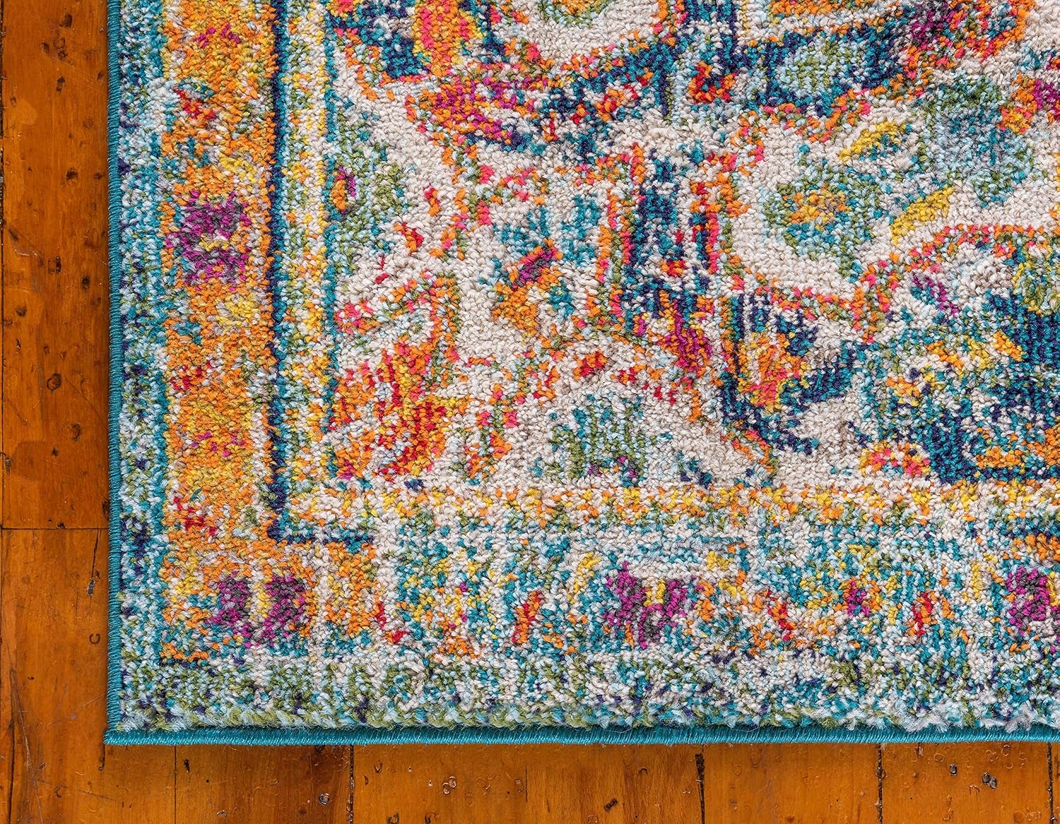 Unique Loom Penrose Collection Area Rug - Alexis (2'x 3' 1" Rectangle, Green/ Beige)