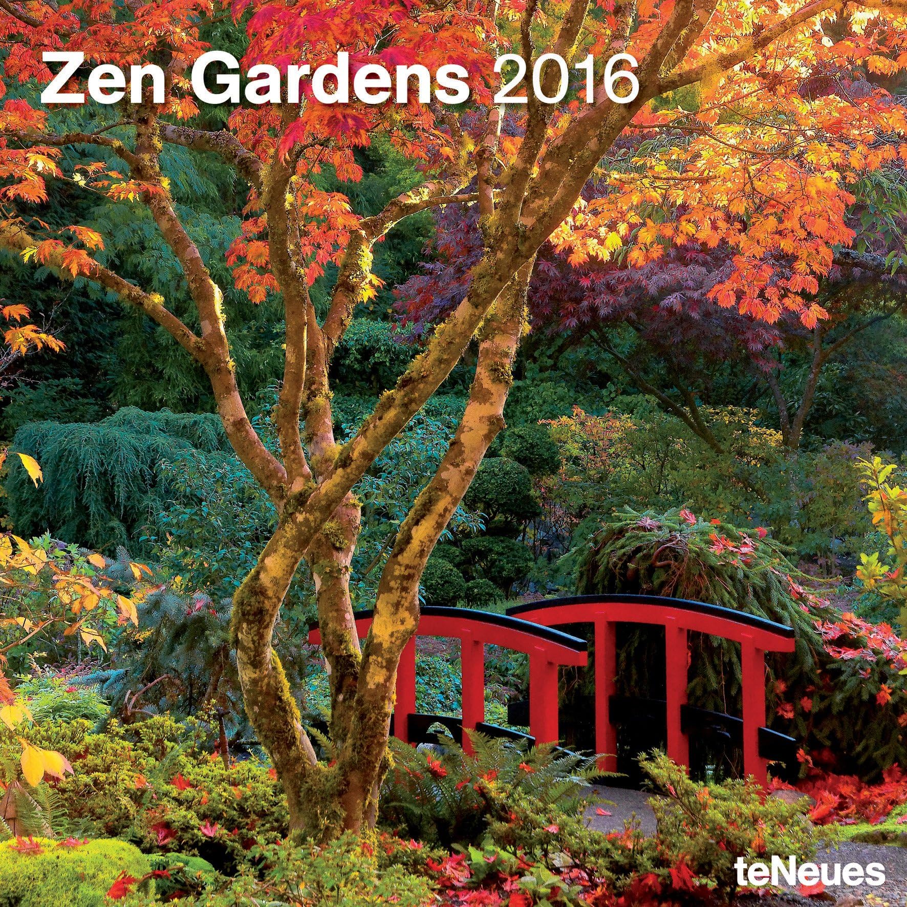 2016 Zen Gardens Wall Calendar Calendar – Wall Calendar, August 1, 2015