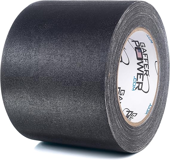Real Professional Premium Grade Gaffer Tape by Gaffer Power 4 Inch X