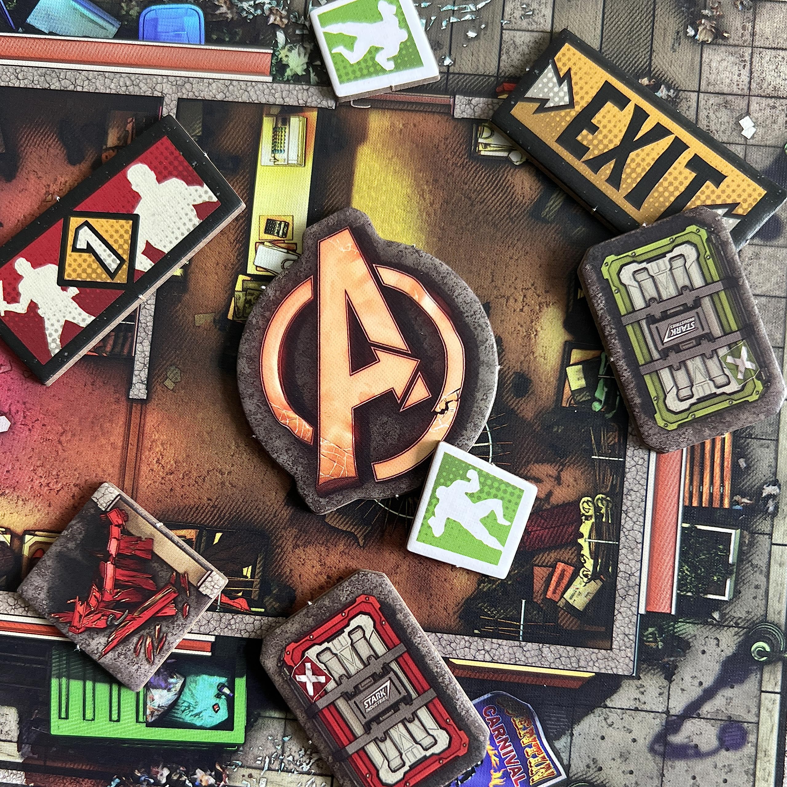 Asmodee – ZOMBICIDE: MARVEL ZOMBIES – Gioco da Tavolo Zombicide – Gioco di Società Collaborativo e di Strategia per Amici – Idea Regalo Marvel – 1-6 Giocatori – 15+ Anni – Edizione in Italiano