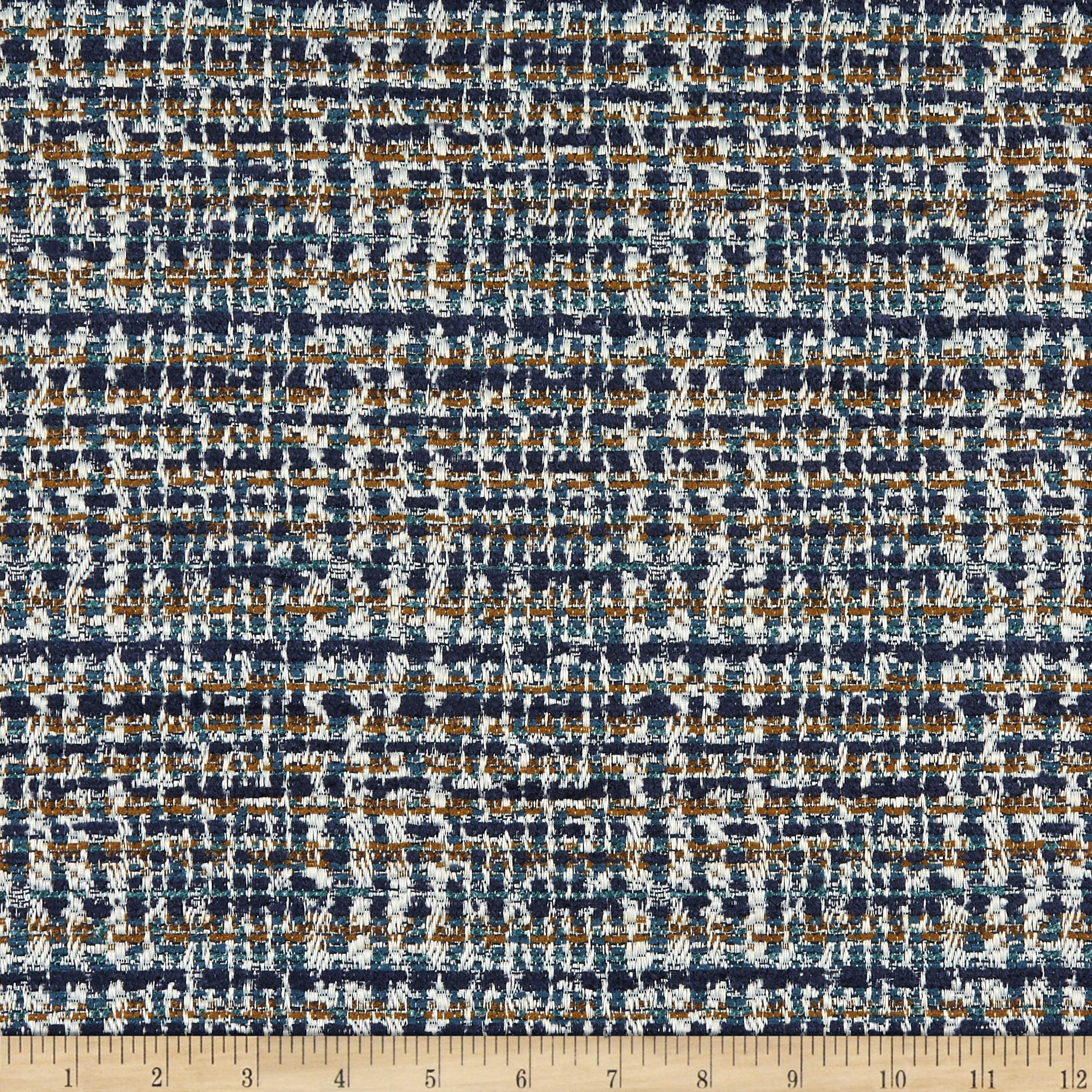 Crypton Home Cary Woven Chenille Batik, Fabric by the Yard