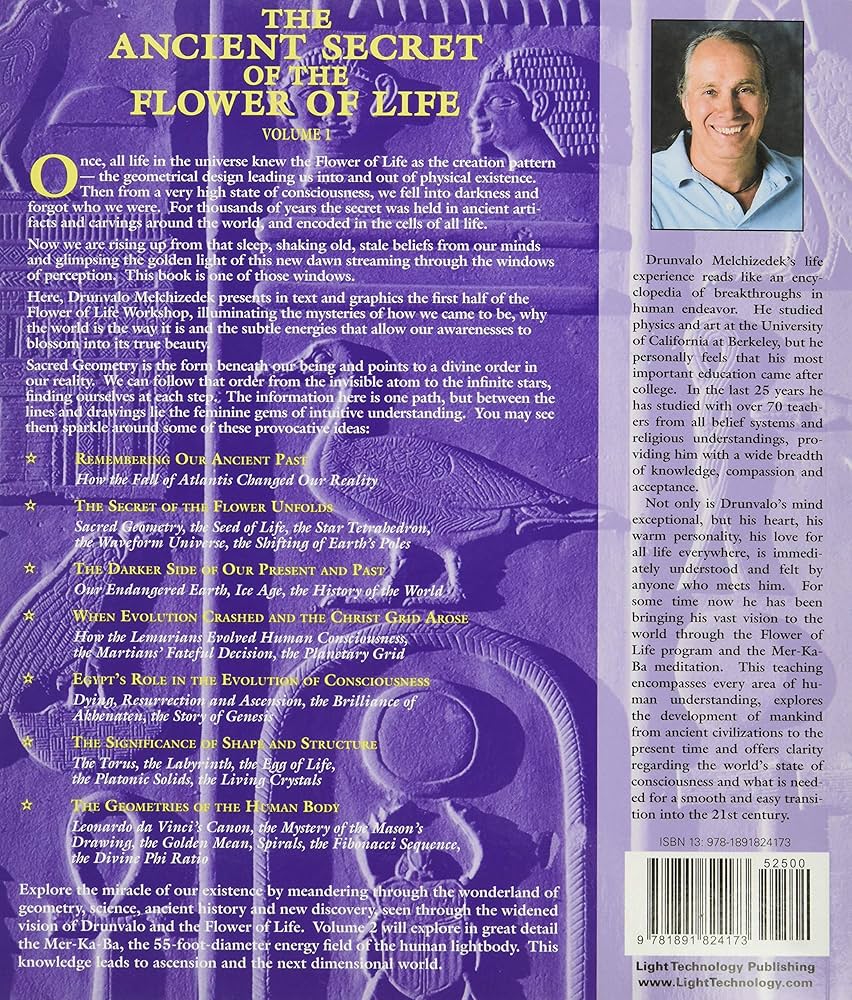 Drunvalo Melchizedek ドランヴァロ　メルキセデク The Ancient Secret of the Flower of Life, Vol. 1: Drunvalo