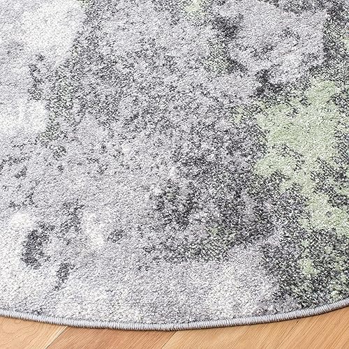 Miniatura 93 de SAFAVIEH Adirondack Collection Runner Rug - 2'6" x 10', Navy & Grey, Modern Abstract Design, Non-Shedding & Easy Care, Ideal for High Traffic Areas