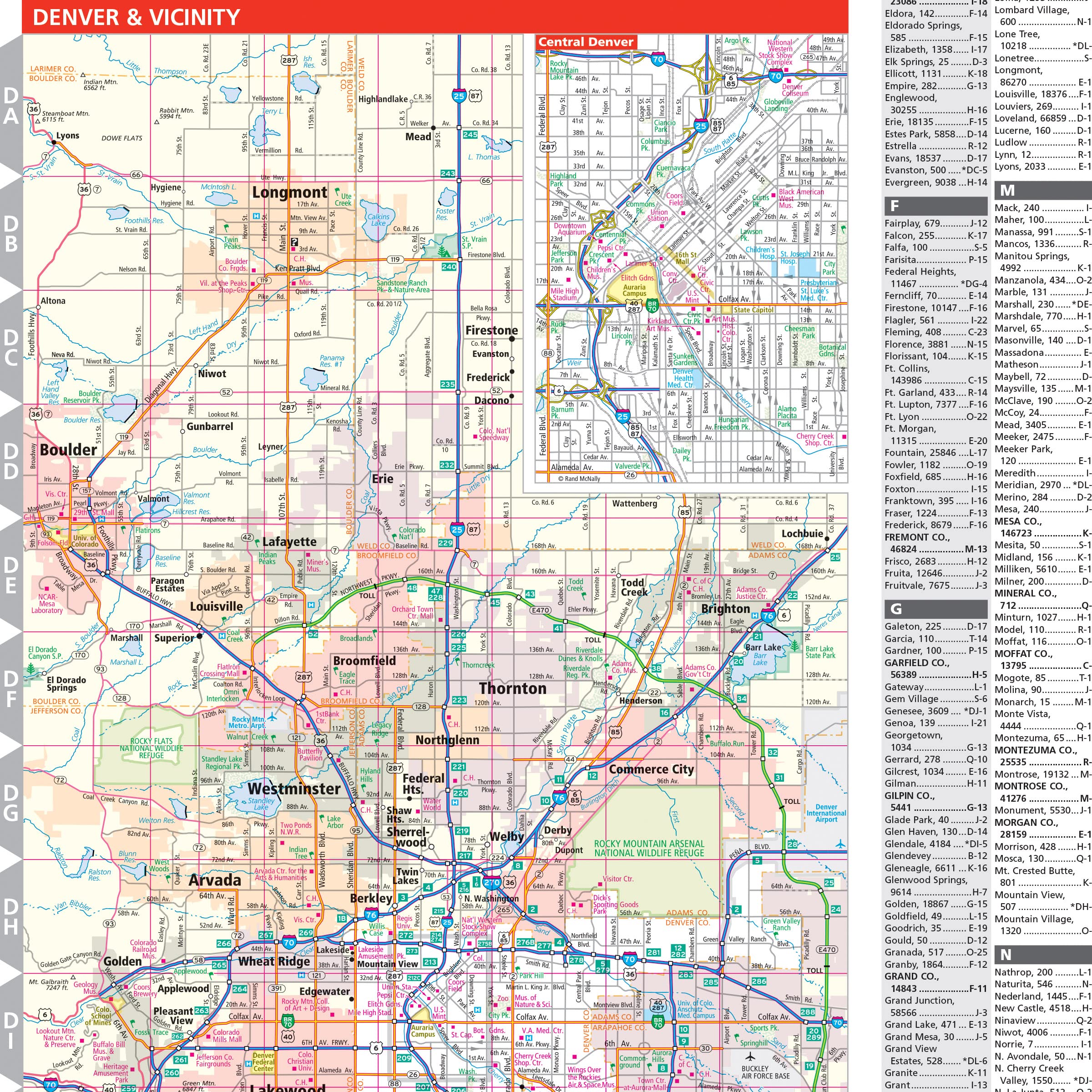 Rand McNally Easy to Read: Colorado State Map - Image 6