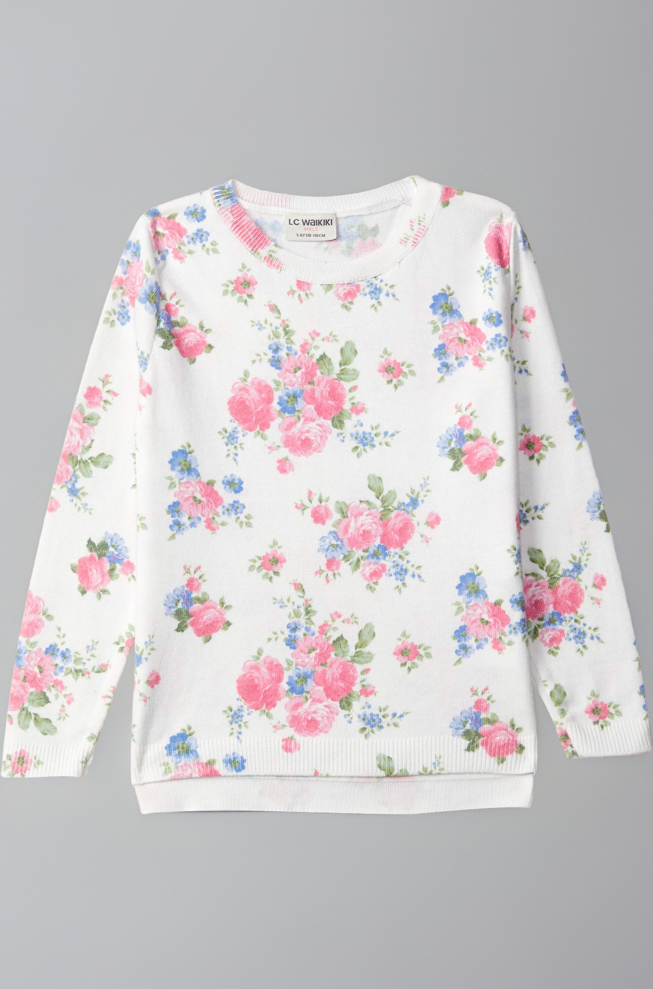 Girl's Synthetic Jumper