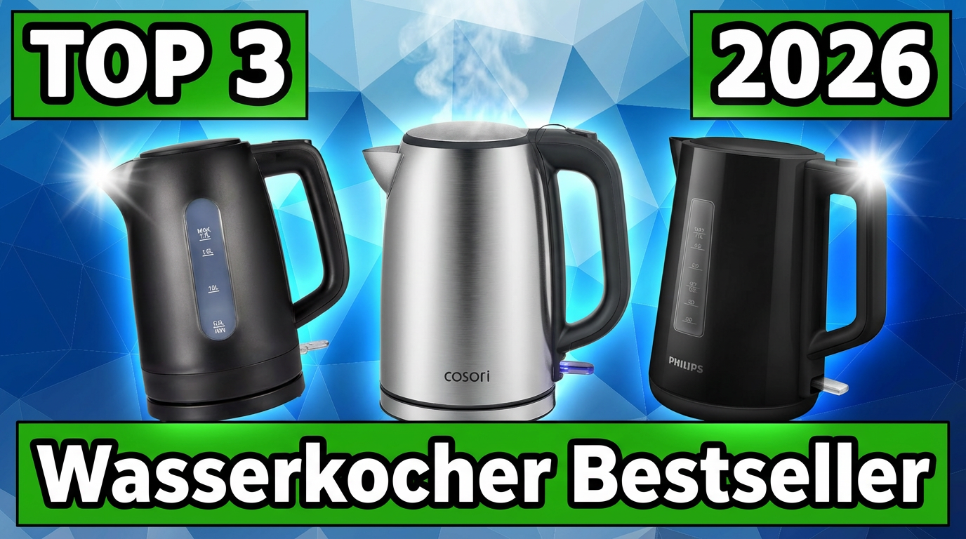 Welchen Wasserkocher kaufen? ﹙Top 3 Modelle im Vergleich﹚ ansehen