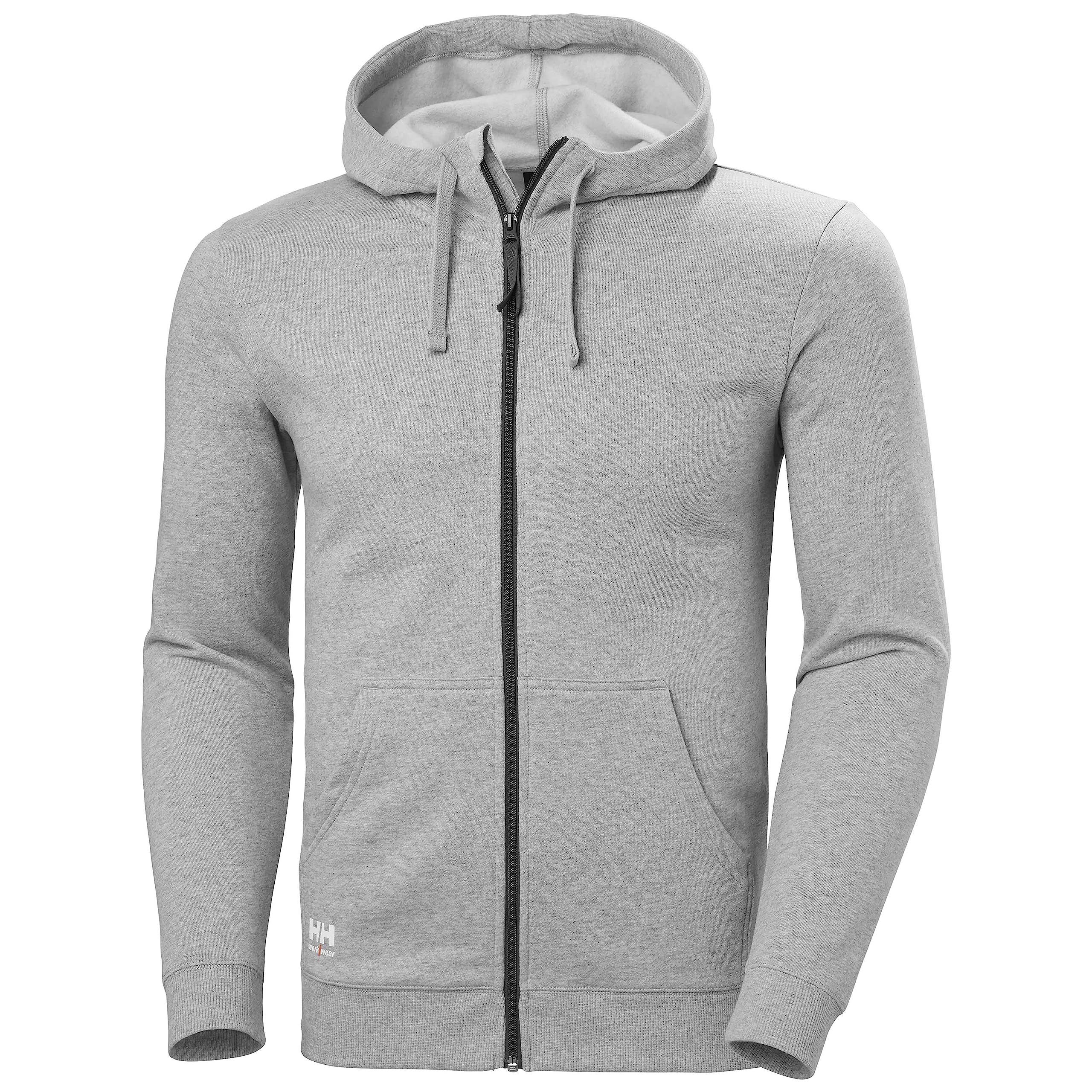 Helly Hansen Workwear Classic Zip Hoodie (Grey Melange)  (Xxx Large) from B&Q