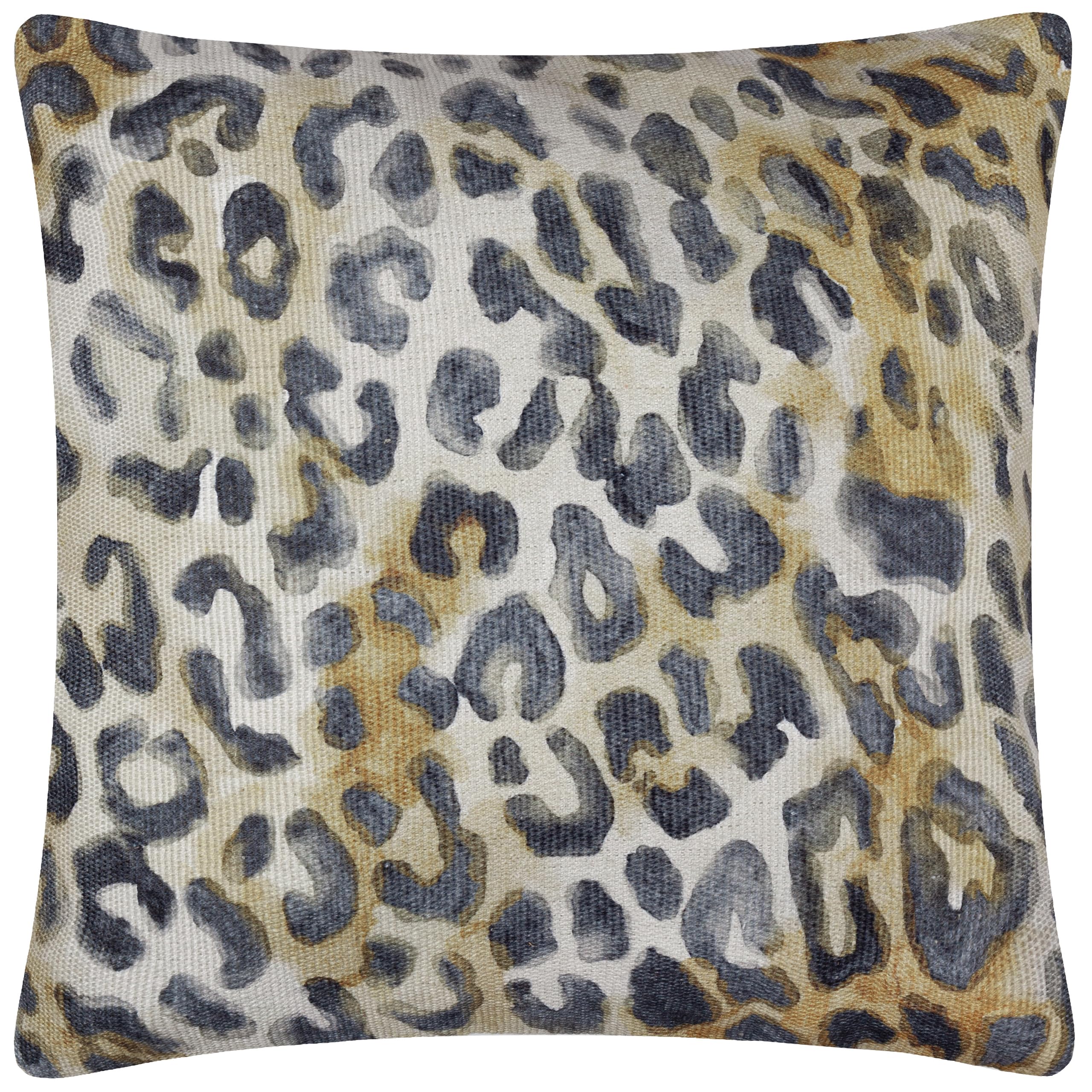 Paoletti Leopardis Leopard Woven Outdoor Cushion Cover - Multicolour - 59x59cm
