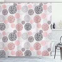 Vista 31 de Ambesonne Cortina de ducha de caballo, potente semental de Appaloosa, elegante estampado equino de campeón de sangre pura real, juego de decoración