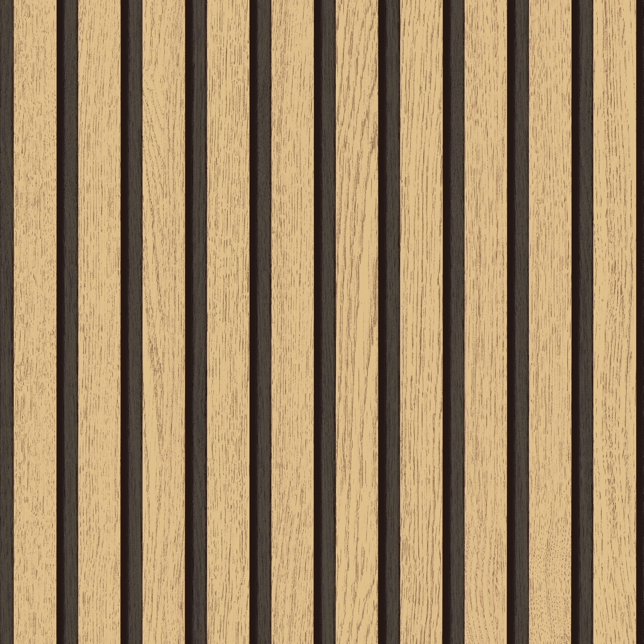 AMIGO Papel Pintado Autoadhesivo Madera 44x2500cm, Impermeable y Removible