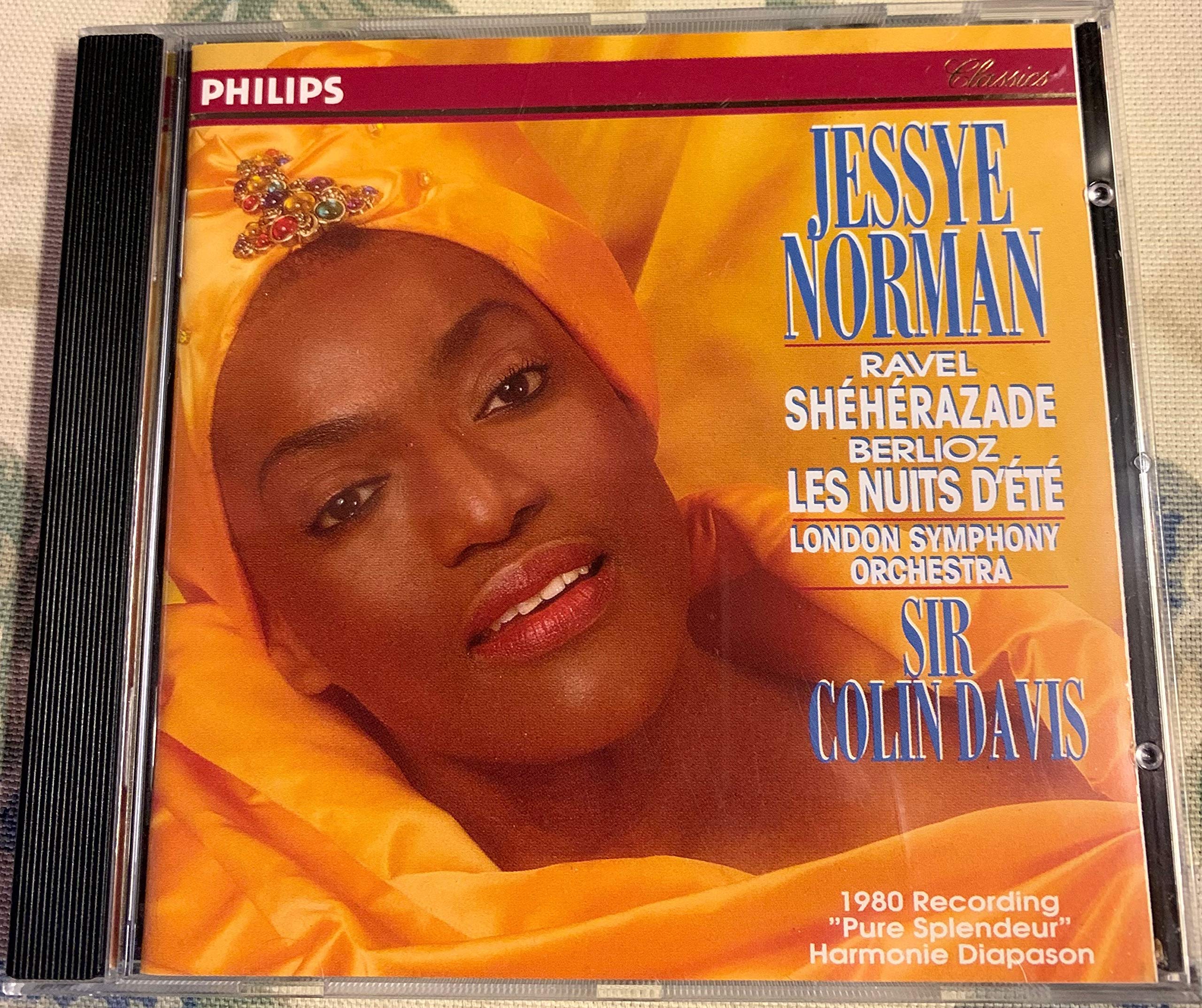 Les Nuits D'Ete / Sheherazade [Audio CD] Berlioz; Ravel; Norman and Davis