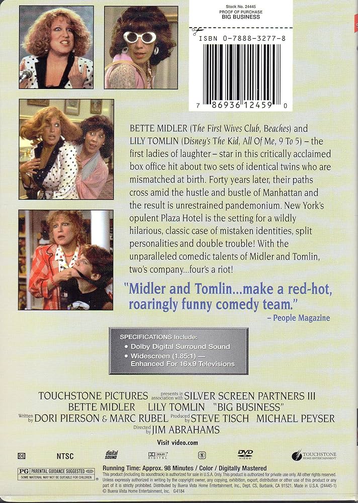 ビッグビジネス　DVD Amazon.co.jp: Big Business : DVD