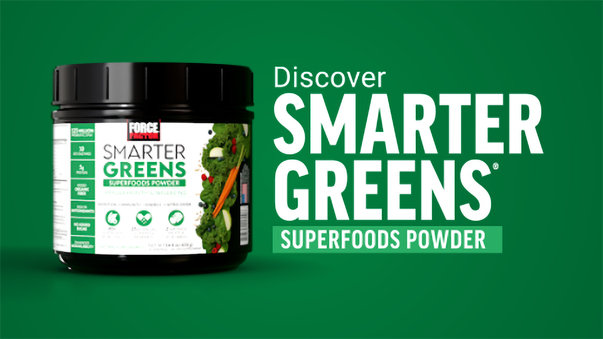 Amazon.com: Force Factor Smarter Greens Superfoods Powder, 3-Pack