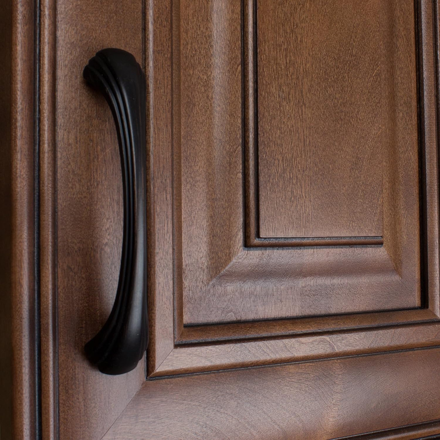 GlideRite Hardware 4048-ORB-25 Shell Series Cabinet Pull, 25 Pack, Oil Rubbed Bronze, 4.5"