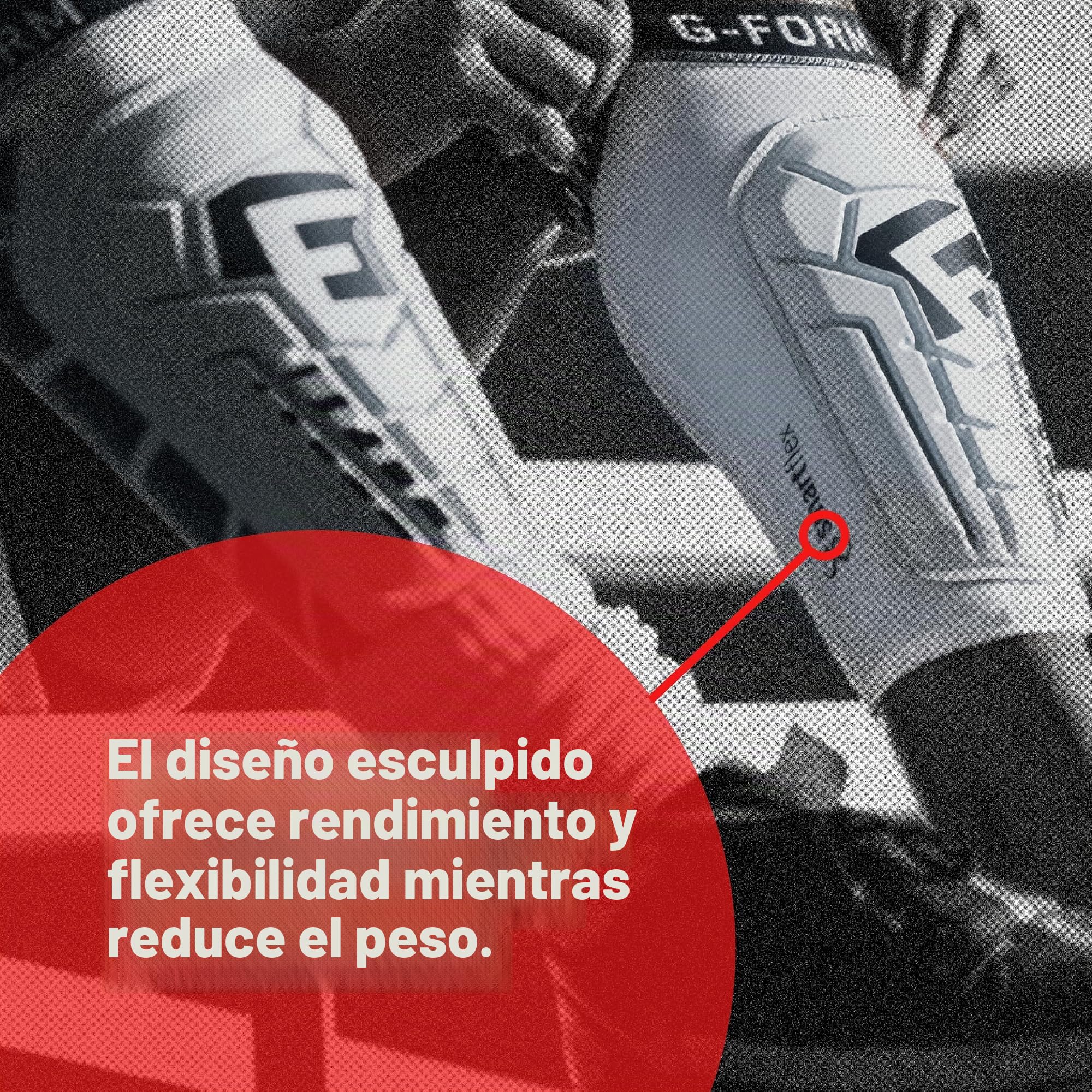 G-Form Pro-S Vento Espinilleras, Blanco, Joven S/M | Fútbol, Equipamiento de Entrenamiento