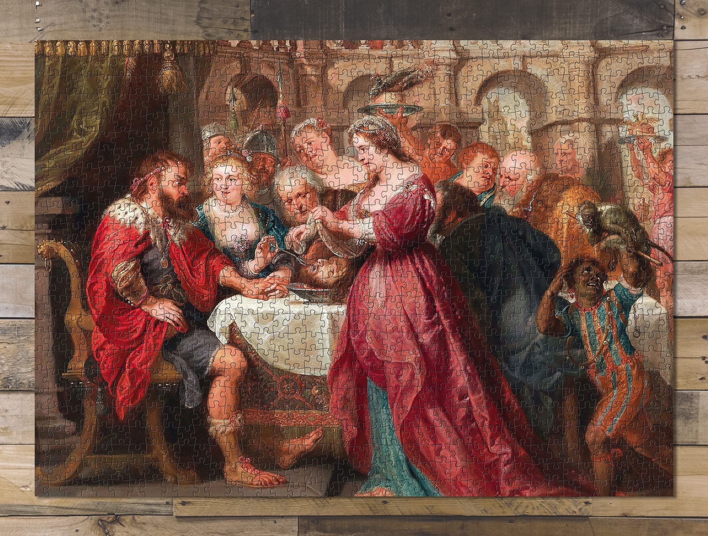 Amazon | 1000ピース - 美術館 ジグソーパズル:1638-40年頃の英雄の