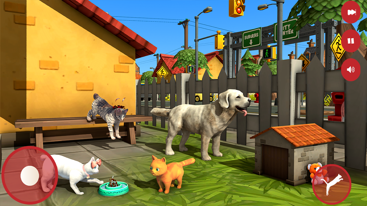 My Cute Cat Simulator Pet Game virtual Cat Kitten & Dog Pet Simulator