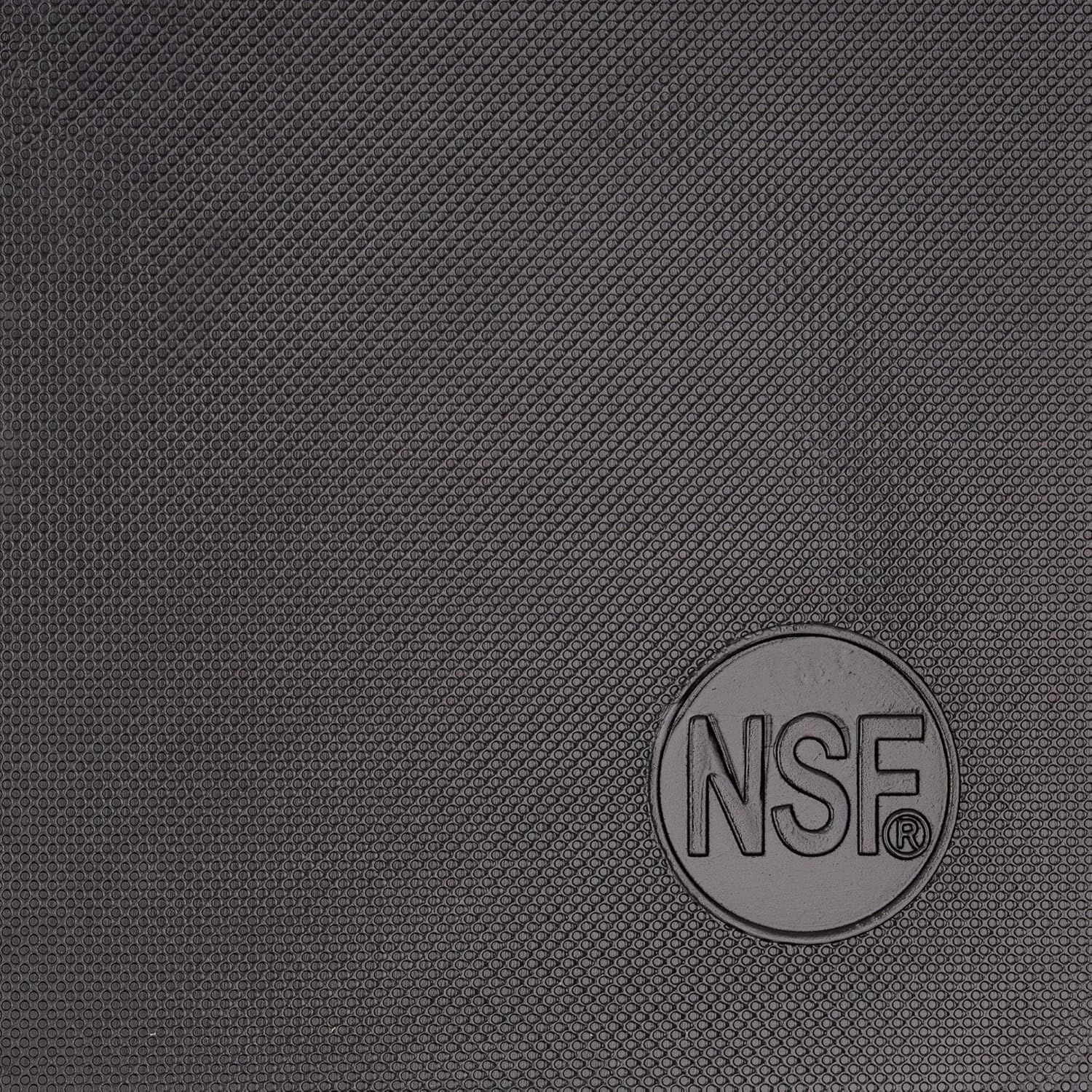 Thick Black Cutting Board 24x18 Extra Large 1" HDPP Plastic for Restaurants and Professional Kitchens, NSF Stamped - 13 lb