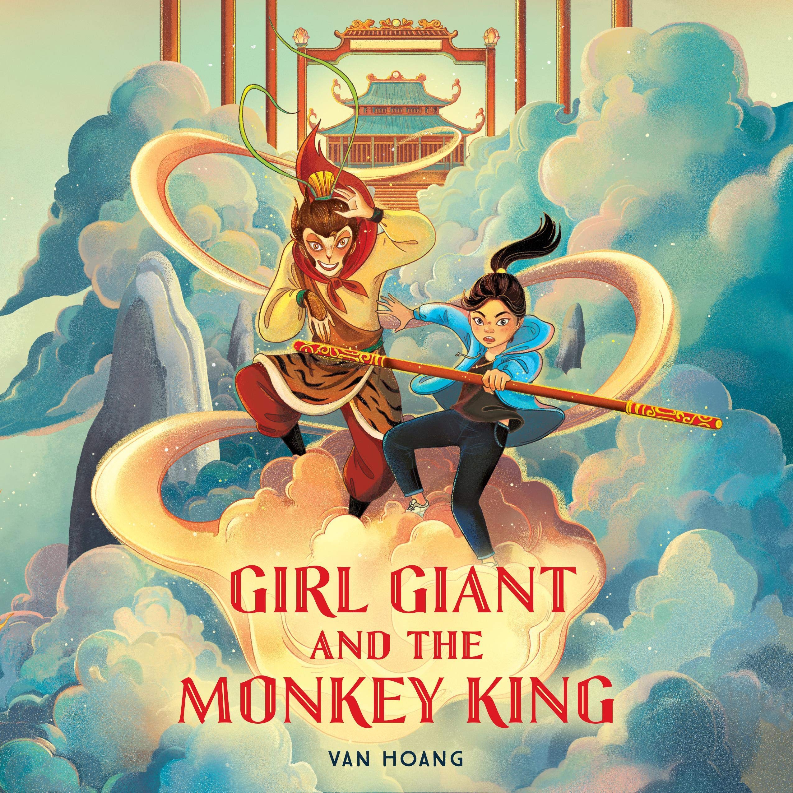 Cover art for Girl Giant and the Monkey King