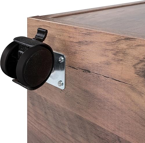 Miniatura 7 de Naomi Home - Archivadores de madera para oficina en casa, archivador de madera, archivador móvil, gabinete de almacenamiento móvil, cajón