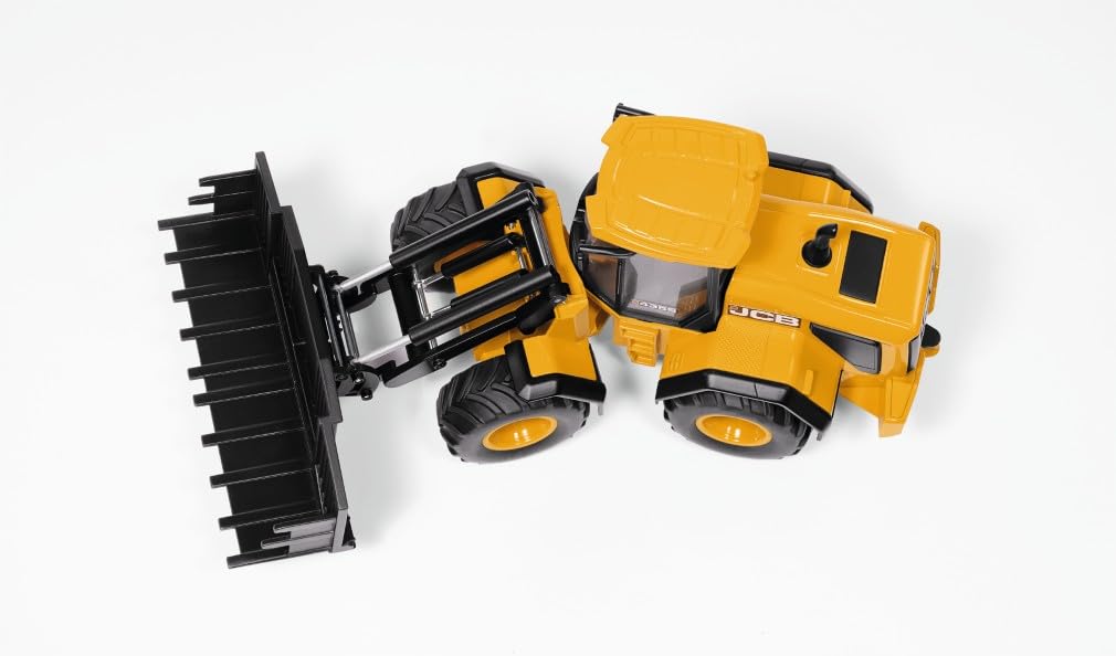 siku 3663, JCB 435S Agri-Chargeuse sur pneus, 1:32, Orange, Métal/Plastique, Chargeur Frontal Interchangeable