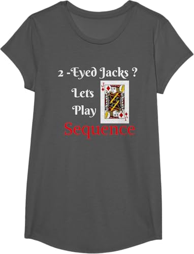 Miniatura 39 de I Have 2-eyed Jacks Lets Play una tarjeta Junta Game playera Fun, hombre 3XL, Azul (Heather blue) Negro,Azul Marino,Asfalto,Azul
