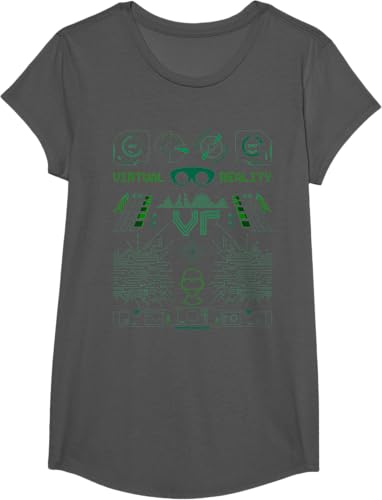 Miniatura 26 de Camiseta de realidad virtual VR Retro Gamers, Negro, S Negro,Azul Marino,Asfalto,Blanco,Azul Pastel,Arándano,Limón,Jaspeado Oscuro,Gris