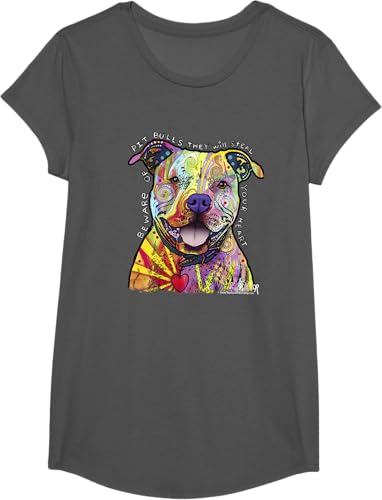 Miniatura 11 de Beware Of Pit Bulls, Dean Russo Pitbull Original - Dog Lover T-Shirt Black,Navy Blue,Asphalt Grey,Slate Grey,White,Cranberry Red,Kelly Green,Olive