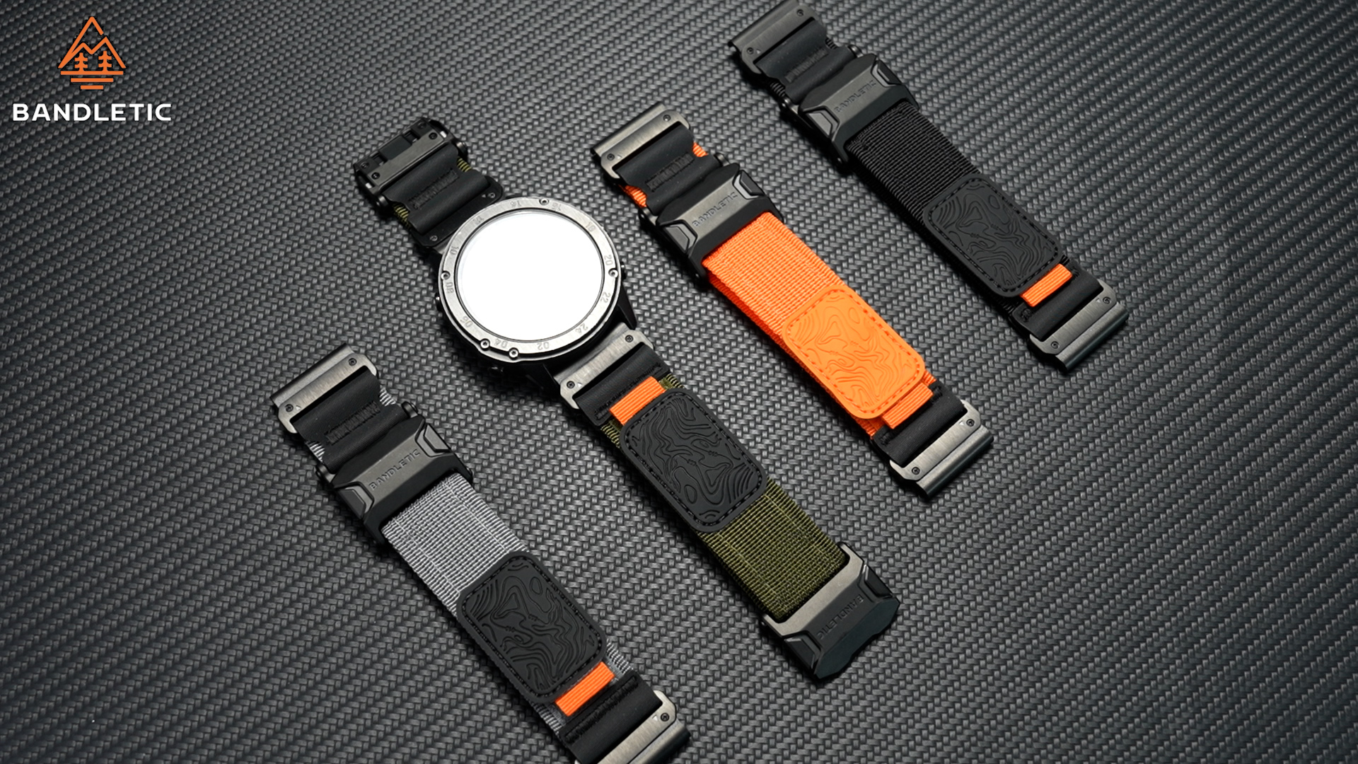 Amazon.com: Bandletic Magnetic Nylon Band Compatible with Garmin