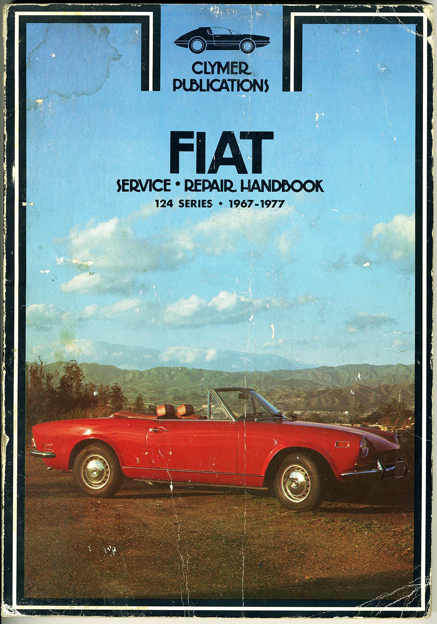 Clymer Service-Repair Handbook Fiat 124 Series 1967-1977