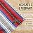 Hydration Nation Authentic Large Handwoven Mexican Striped Throw Blanket - Soft, Durable, Eco-Friendly - 70x50 - Mariner
