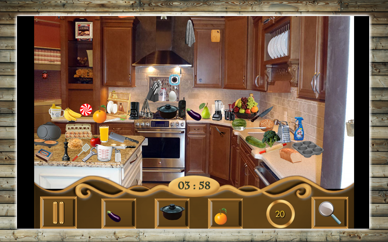 Hidden Objects in Kitchen Game App on the Amazon Appstore
